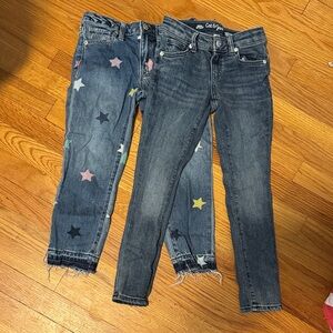 Cat & Jack Multicolor Star Skinny Jeans